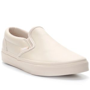 VANS LEATHER CLASSIC SLIP ON DX - WHISPER PINK - men’s 8/women 9.5